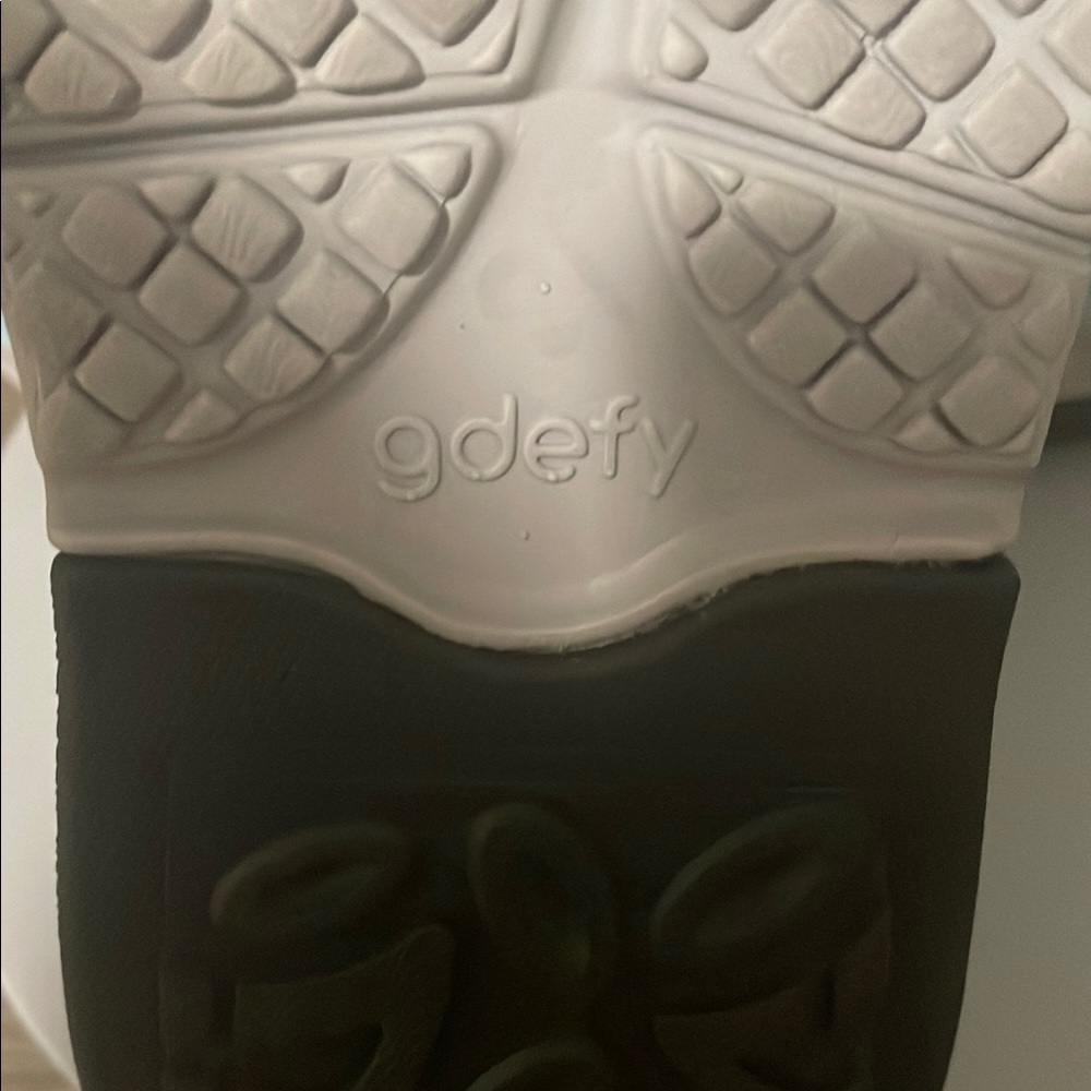 Blue and Gray Athletic Shoes with Cushioned Support - Picture 3 of 7